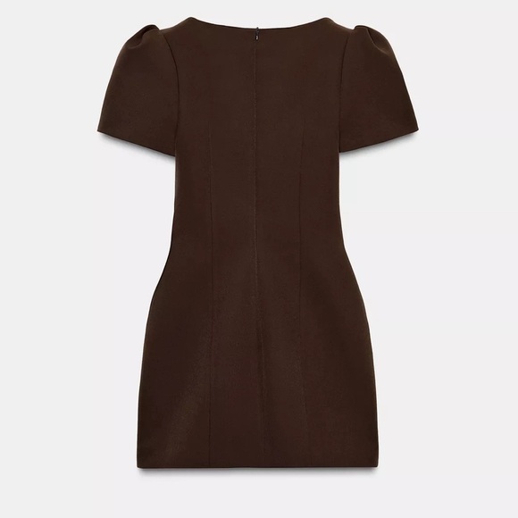 NWT ZARA SHORT PLEATED POCKET DRESS SIZE M - Picture 8 of 10